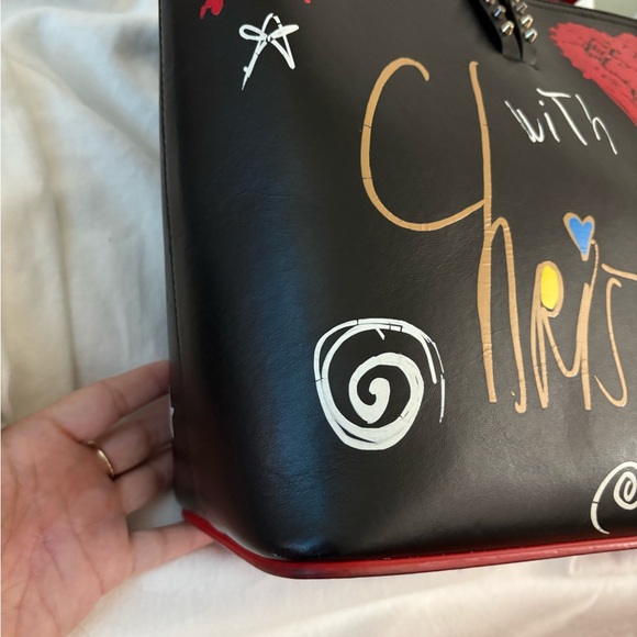 Flash SALE ❣️ Christian Louboutin (Large) Artistic colorful tote - Picture 16 of 17